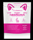 Smallbatch Sliders Frozen Raw Cat Food - Rabbit - 3lb Bag